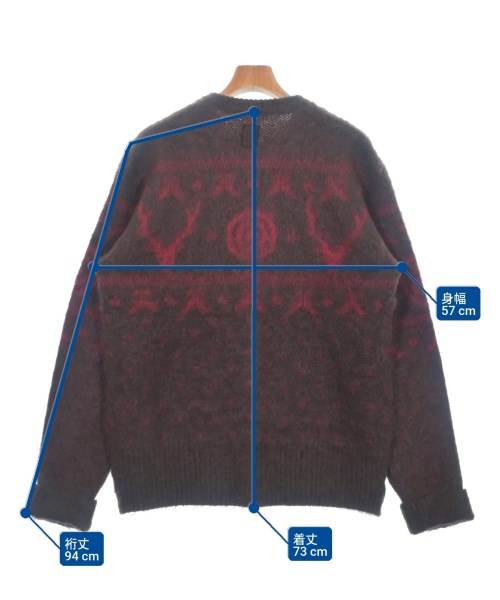 South2west8（サウストゥーウエストエイト）カーディガン 茶 サイズ:M メンズ/2200634430121