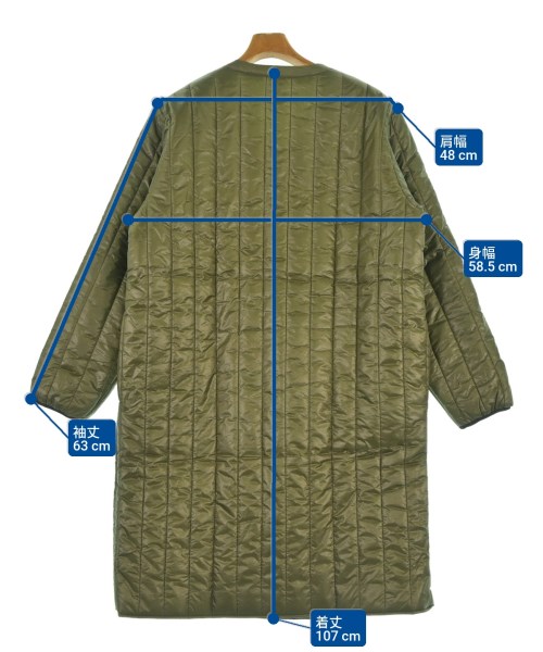 South2west8（サウストゥーウエストエイト）ダウンコート カーキ サイズ:S メンズ/2200634430145