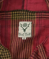 South2west8（サウストゥーウエストエイト）カジュアルシャツ 赤 サイズ:2(M位) メンズ/2200634430152