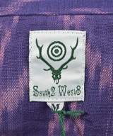 South2west8（サウストゥーウエストエイト）カジュアルシャツ 紫 サイズ:M メンズ/2200614503128