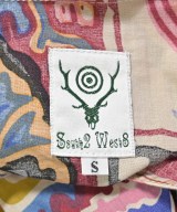 South2west8（サウストゥーウエストエイト）カジュアルシャツ 赤 サイズ:S メンズ/2200615270036