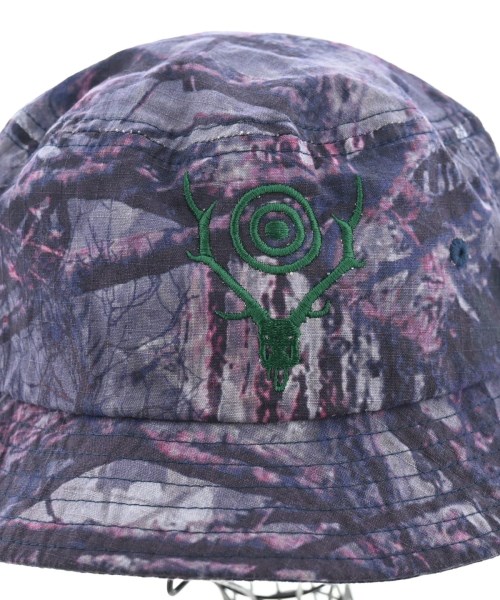 South2west8（サウストゥーウエストエイト）ハット 紫 サイズ:- メンズ/2200617922094