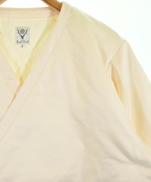 South2west8（サウストゥーウエストエイト）ダウンコート 黄 サイズ:S メンズ/2200619396046