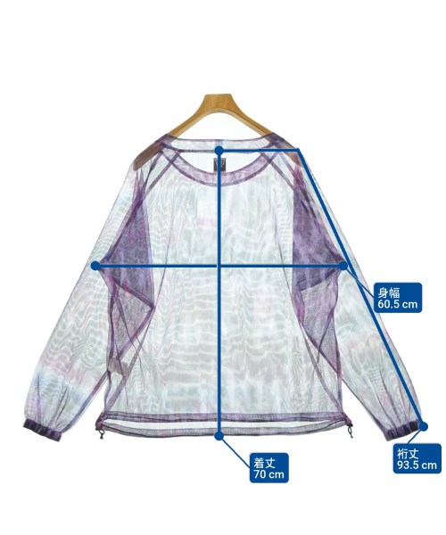 South2west8（サウストゥーウエストエイト）カジュアルシャツ 紫 サイズ:L メンズ/2200619396138