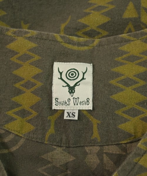 South2west8（サウストゥーウエストエイト）カジュアルシャツ グレー サイズ:XS メンズ/2200615962061