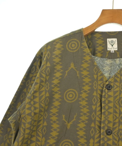 South2west8（サウストゥーウエストエイト）カジュアルシャツ グレー サイズ:XS メンズ/2200615962061