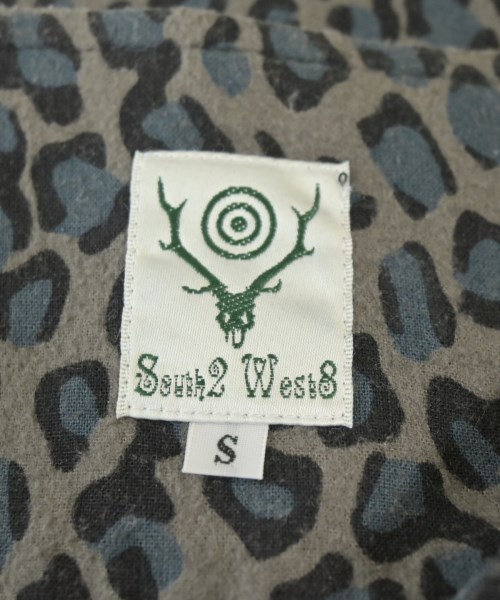 South2west8（サウストゥーウエストエイト）カジュアルシャツ 紺 サイズ:S メンズ/2200674459151