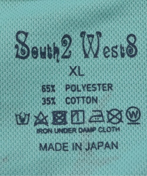 South2west8（サウストゥーウエストエイト）Tシャツ・カットソー 青 サイズ:XL メンズ/2200694697014
