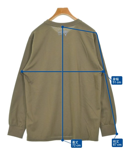 South2west8（サウストゥーウエストエイト）Tシャツ・カットソー カーキ サイズ:M メンズ/2200697286062
