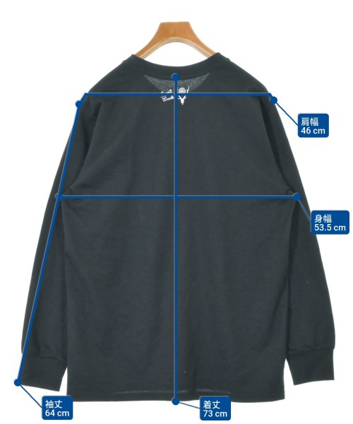 South2west8（サウストゥーウエストエイト）Tシャツ・カットソー 黒 サイズ:M メンズ/2200655524205