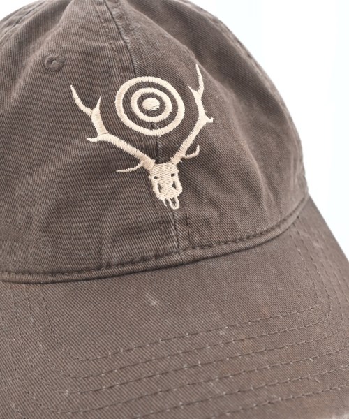 South2west8（サウストゥーウエストエイト）キャップ 茶 サイズ:- メンズ/2200656766079