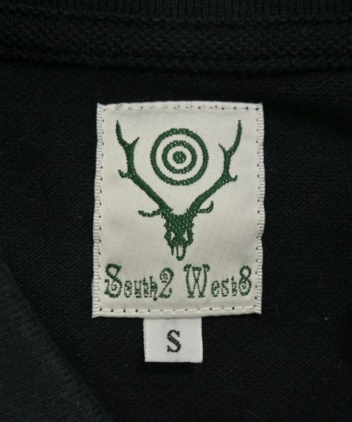 South2west8（サウストゥーウエストエイト）ポロシャツ 黒 サイズ:S メンズ/2200658067051