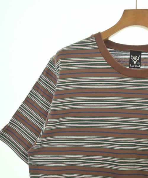 South2west8（サウストゥーウエストエイト）Tシャツ・カットソー 茶 サイズ:L メンズ/2200710681027