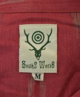 South2west8（サウストゥーウエストエイト）カジュアルシャツ 赤 サイズ:M メンズ/2200715837115