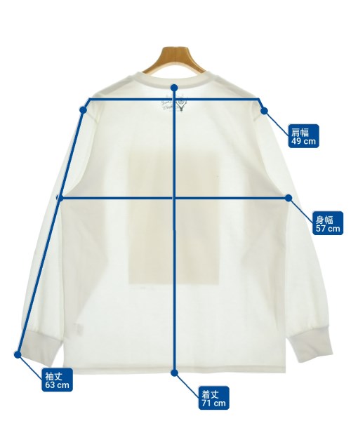 South2west8（サウストゥーウエストエイト）Tシャツ・カットソー 白 サイズ:M メンズ/2200715837214