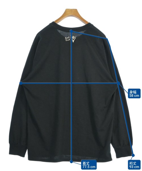 South2west8（サウストゥーウエストエイト）Tシャツ・カットソー 黒 サイズ:XL メンズ/2200717333134