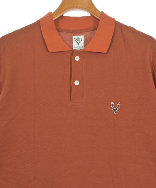 South2west8（サウストゥーウエストエイト）ポロシャツ オレンジ サイズ:M メンズ/2200646726168