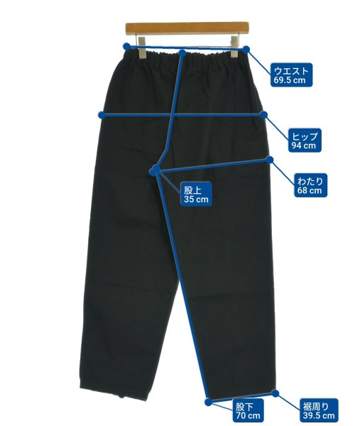 South2west8（サウストゥーウエストエイト）チノパン 黒 サイズ:S メンズ/2200641660030