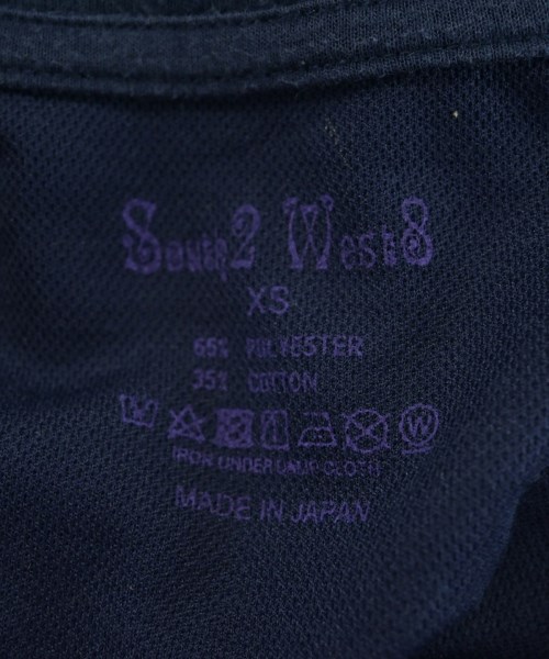 South2west8（サウストゥーウエストエイト）Tシャツ・カットソー 紺 サイズ:XS メンズ/2200701271015
