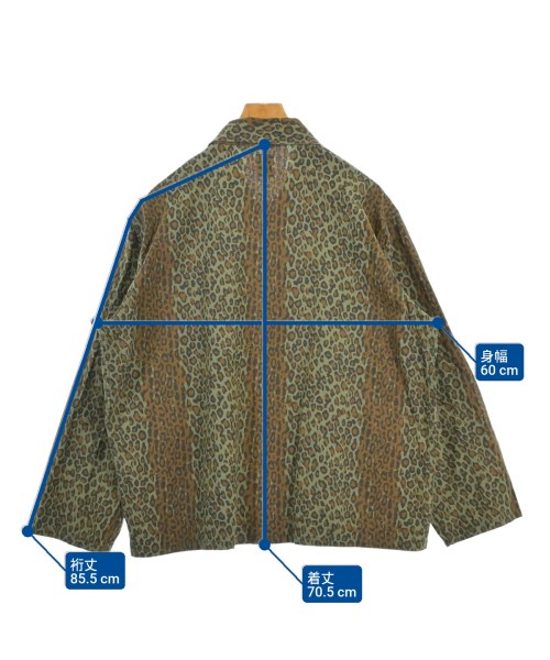 South2west8（サウストゥーウエストエイト）カジュアルシャツ カーキ サイズ:M メンズ/2200665057038