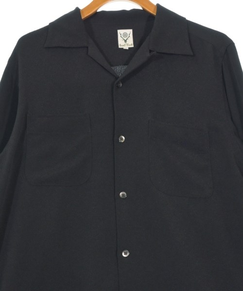 South2west8（サウストゥーウエストエイト）カジュアルシャツ 黒 サイズ:M メンズ/2200665359040
