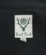 South2west8（サウストゥーウエストエイト）カジュアルシャツ 黒 サイズ:M メンズ/2200665359040