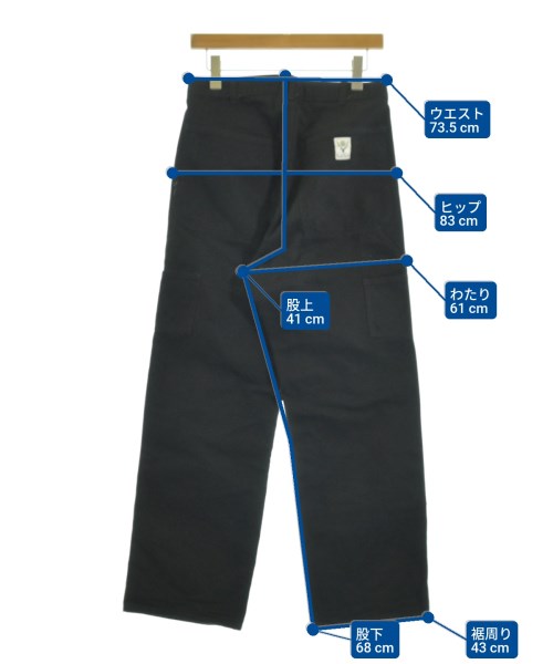 South2west8（サウストゥーウエストエイト）その他 黒 サイズ:S メンズ/2200665602016