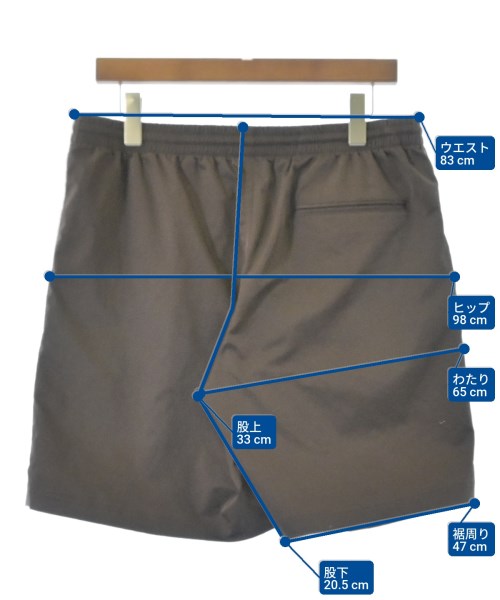 South2west8（サウストゥーウエストエイト）ショートパンツ 茶 サイズ:M メンズ/2200663678051