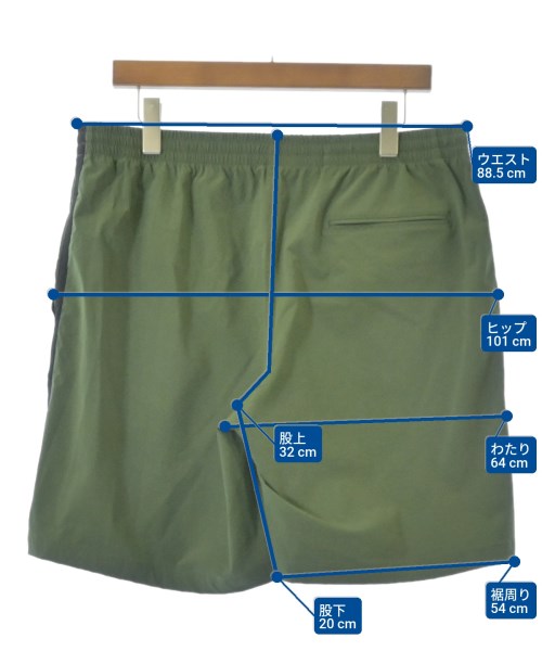 South2west8（サウストゥーウエストエイト）ショートパンツ 緑 サイズ:L メンズ/2200663678075