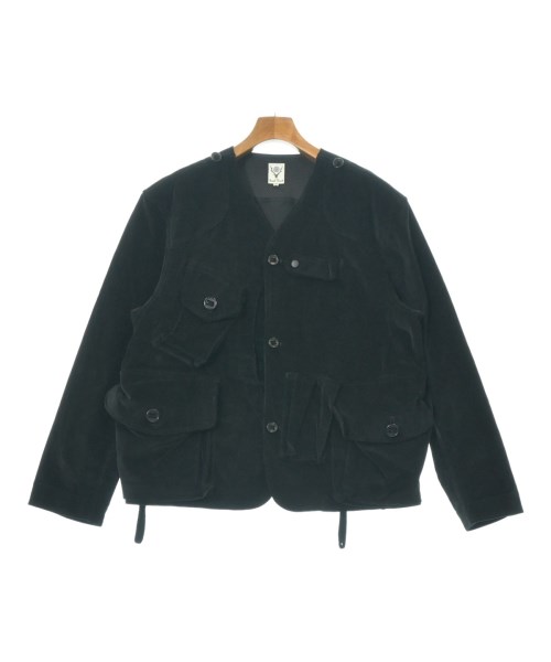 South2west8(サウストゥーウエストエイト)カジュアルジャケット 黒 サイズ:M/2200667963030