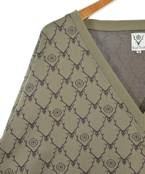 South2west8（サウストゥーウエストエイト）Tシャツ・カットソー カーキ サイズ:M メンズ/2200667963139