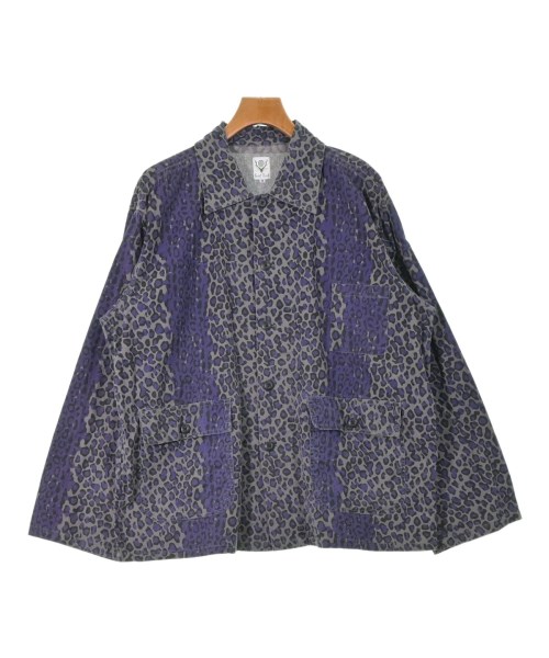 South2west8(サウストゥーウエストエイト)カジュアルシャツ 紫 サイズ:M/2200668466035