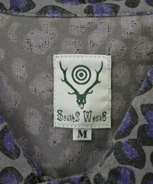 South2west8（サウストゥーウエストエイト）カジュアルシャツ 紫 サイズ:M メンズ/2200668466035