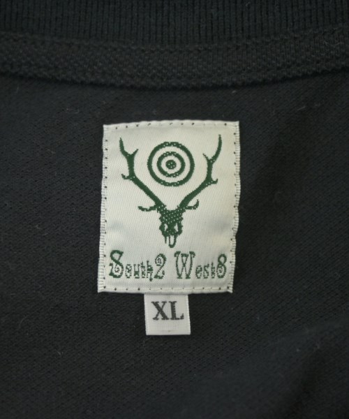 South2west8（サウストゥーウエストエイト）ポロシャツ 黒 サイズ:XL メンズ/2200681630086