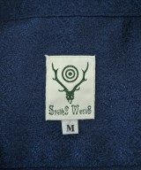 South2west8（サウストゥーウエストエイト）カジュアルシャツ 紺 サイズ:M メンズ/2200684169071