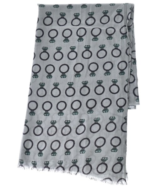 YARNZ(ヤーンツ)ストール グレー サイズ:-/2200645875010