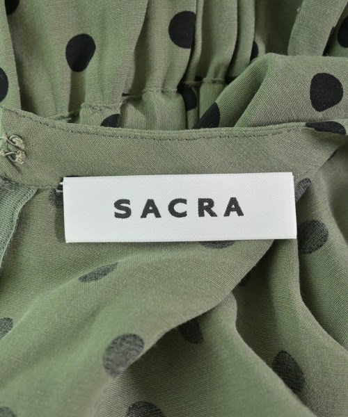 SACRA（サクラ）ワンピース カーキ サイズ:38(M位) レディース/2200631994084