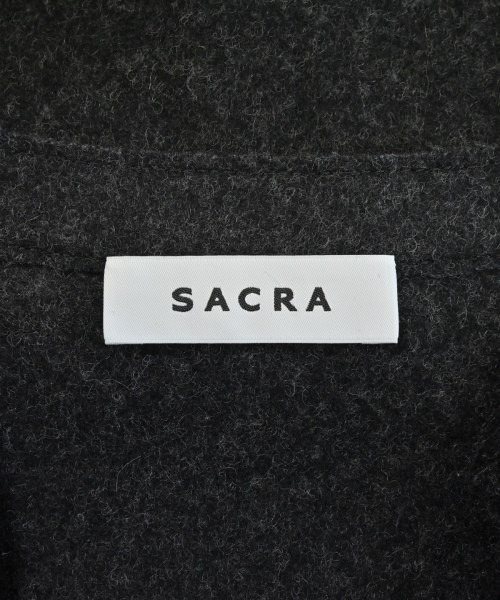 SACRA（サクラ）カジュアルシャツ グレー サイズ:38(M位) レディース/2200640990022