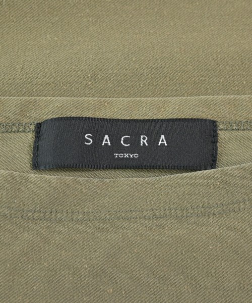 SACRA（サクラ）Tシャツ・カットソー カーキ サイズ:38(M位) レディース/2200628361028
