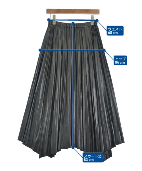 SACRA（サクラ）ロング・マキシ丈スカート 黒 サイズ:38(M位) レディース/2200643258013