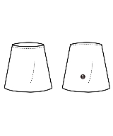 SACRA（サクラ）ロング・マキシ丈スカート 白 サイズ:38(M位) レディース/2200644745543