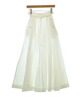 SACRA（サクラ）ロング・マキシ丈スカート 白 サイズ:38(M位) レディース/2200644745543