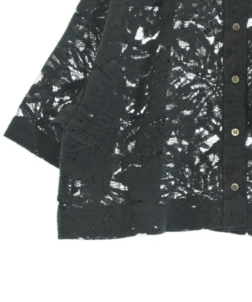SACRA（サクラ）カジュアルシャツ 黒 サイズ:38(M位) レディース/2200610681288