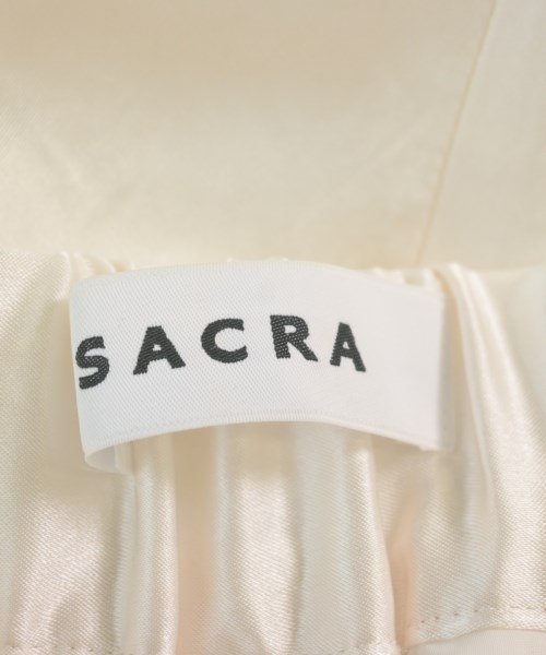 SACRA（サクラ）スラックス 白 サイズ:38(M位) レディース/2200621287059