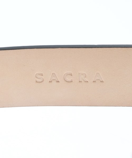 SACRA（サクラ）ベルト 黒 サイズ:- レディース/2200626165024