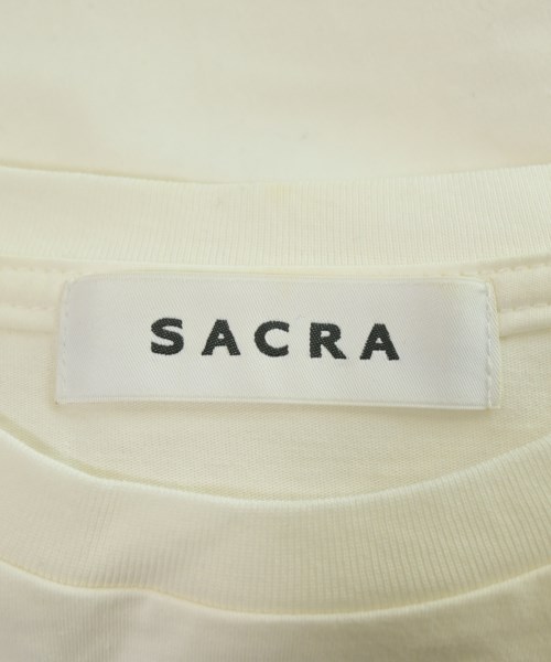 SACRA（サクラ）Tシャツ・カットソー 白 サイズ:38(M位) レディース/2200614391183