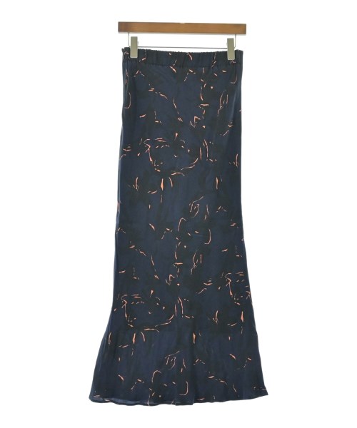 SACRA（サクラ）ロング・マキシ丈スカート 紺 サイズ:38(M位) レディース/2200610684029