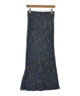 SACRA（サクラ）ロング・マキシ丈スカート 紺 サイズ:38(M位) レディース/2200610684029