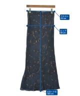 SACRA（サクラ）ロング・マキシ丈スカート 紺 サイズ:38(M位) レディース/2200610684029