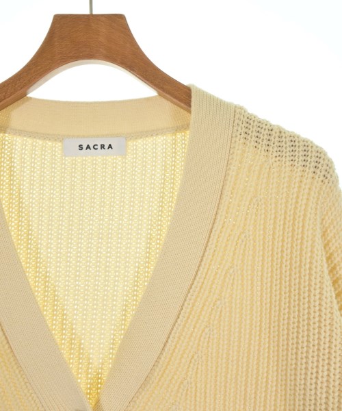 SACRA（サクラ）カーディガン 白 サイズ:38(M位) レディース/2200628779182
